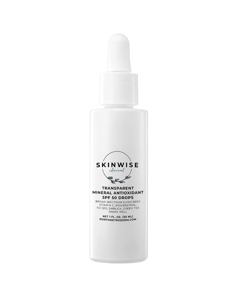 Skin Wise Clinical Transparent Mineral Antioxidant SPF 50 Drops